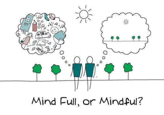 two people one thinking about nature and one thinking about everything 