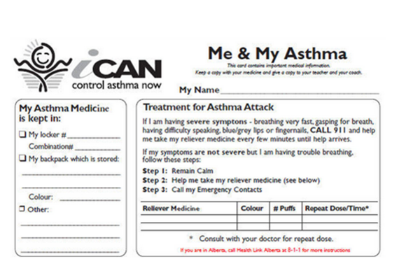 Me & My Asthma Information