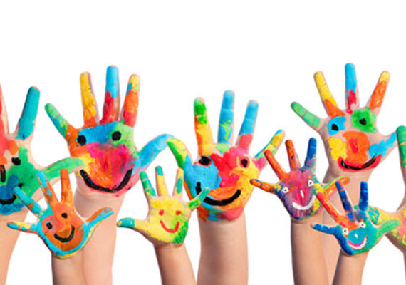 childrens hands