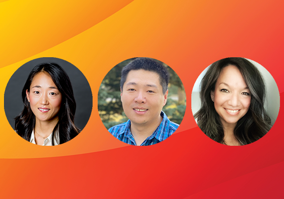 Photograph of Drs. Lea Harper, Ji Guo, and Kiara Mikita