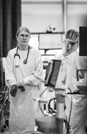 Healthcare workers in Outbreak Clinic