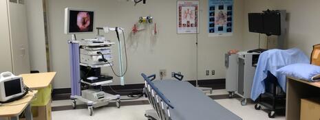 bronchoscopy suite 