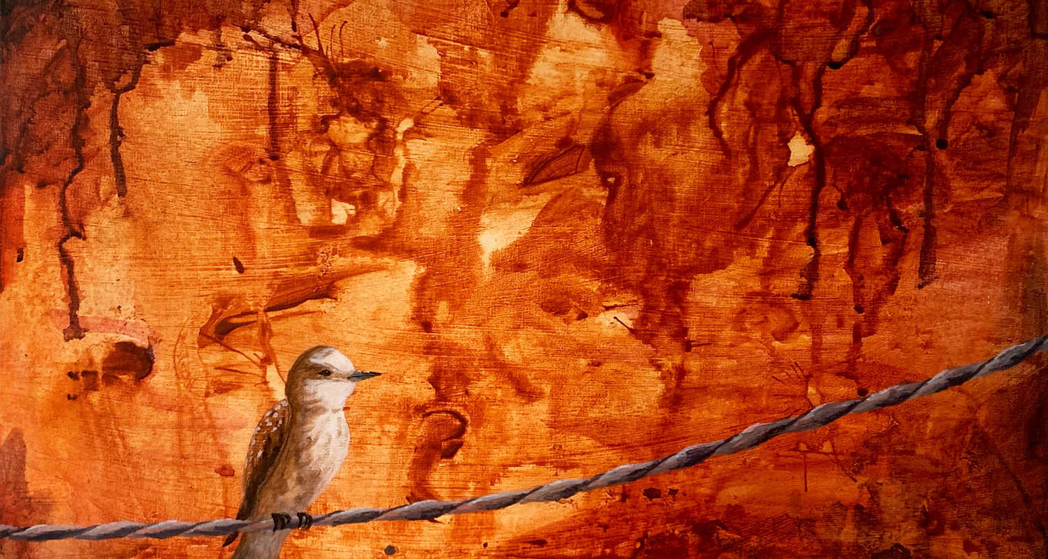 Painting by Dylan Brenneis