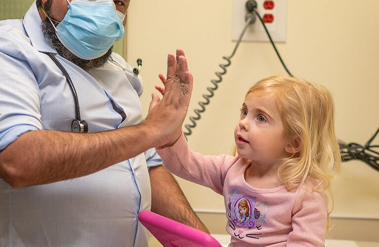 dr and kid