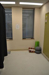 A picture of the interior of the multi-faith room at the Foothills campus