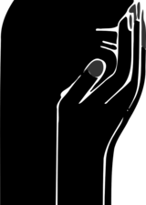 A silhouette of a weeping person. (Pixabay)