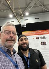 Abhi and Richard in Brisbane