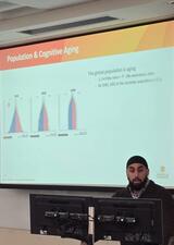 Abhi at Comp Neuro Conference