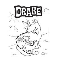 Drake coloring book