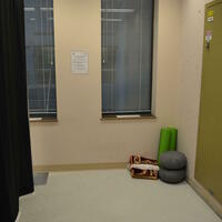 A picture of the interior of the multi-faith room at the Foothills campus