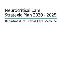 NCC strat plan