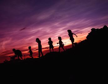 Children playing
