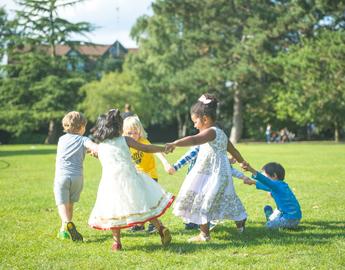 Children playing